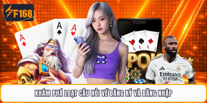 Khám phá loạt câu hỏi về đăng ký và đăng nhập